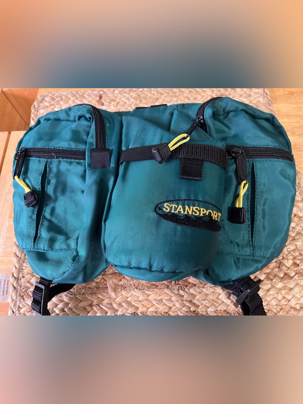 Teal Green Men's Waist Pack